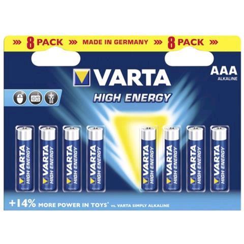 High Energy 8xAAA conf.da 8